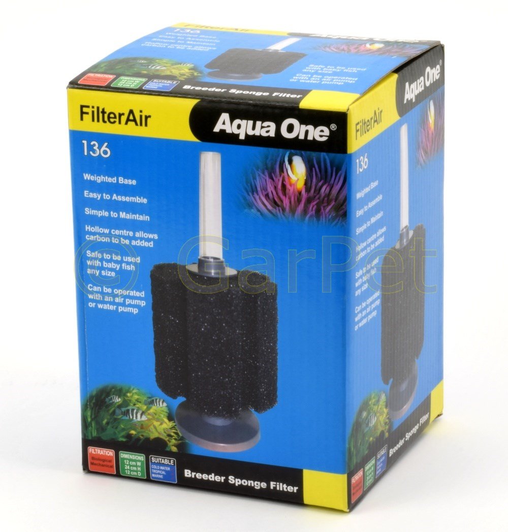 Aqua One Weighted Sponge Filter Air 136
