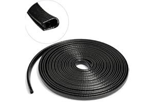 Storystore Car Door Edge Protector, 32.8Ft(10M) U Shape Rubber Edge Trim Door Guard Car Protection Edge Fit for Most Car (Bla