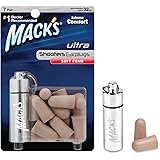 Mack’s Ultra Soft Foam Shooting Earplugs, 7 Pair with Travel Case – 32 db High NRR, Comfortable Ear Plugs for Hunting, Tactical, Target, Skeet and Trap Shooting