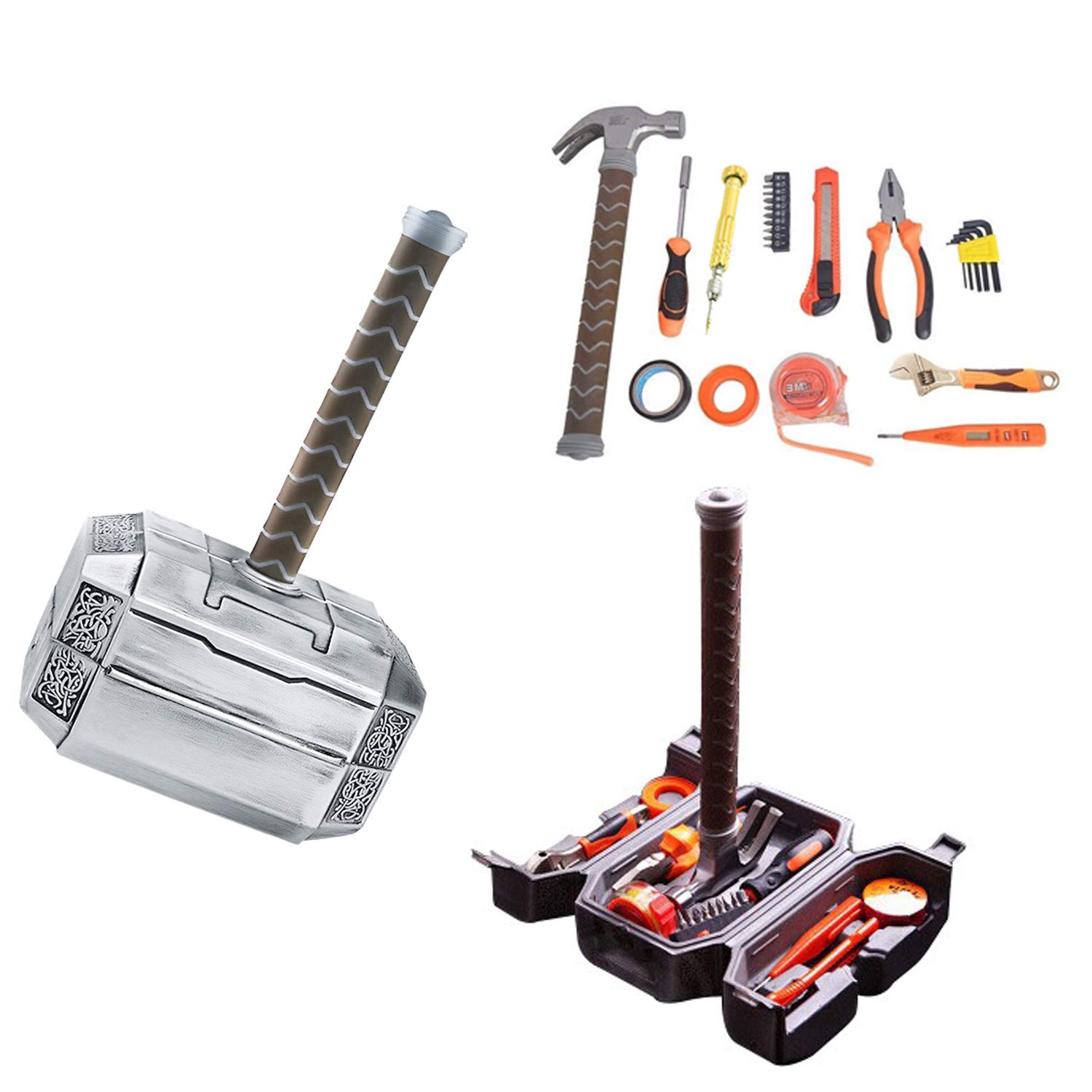 Langjitianya Thor Hammer Tool Set，Household Hand Tool Kit with Thor