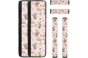 NETILGEN 6 PCS Refrigerator Door Handle Covers, Kitchen Appliance Gloves Anti-Slip for Ovens Dishwashers Keep Kitchen Appliance Clean Easter Day Home Decorations, Bunny Tulip Egg Butterfly