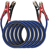 EXTRESPO Heavy Duty Jumper Cables - 4 Gauge 20 Feet 600Amp Automotive Booster Cables for Car Battery, for Car, SUV and Trucks