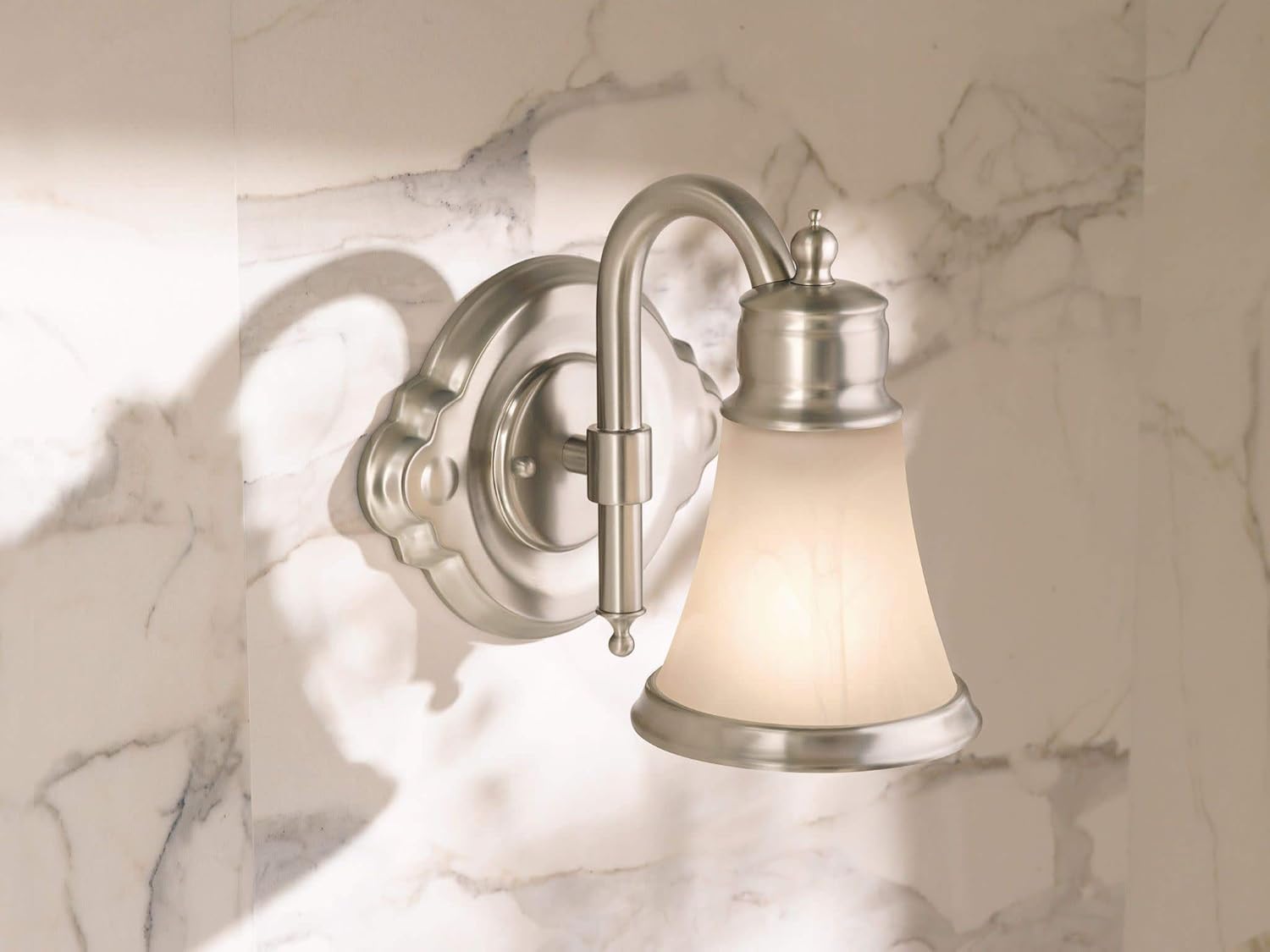 Moen YB9863CH Waterhill 3Light DualMount Bath Bathroom Vanity Fixture