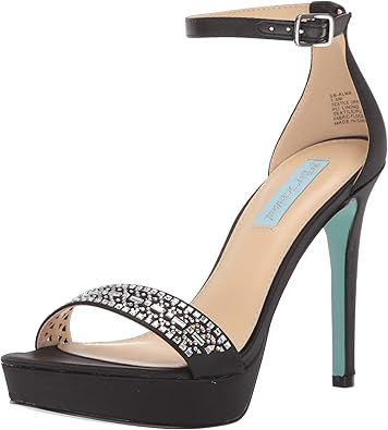 blue by betsey johnson andi evening sandals
