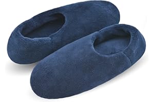 Keyela Unisex-adults Slipper Socks with Grippers Fuzzy House Slippers for Men's and Women's Indoor Winter Warm Fleece Lined Sock Slippers