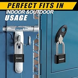 DELSWIN Combination Lock Outdoor Padlock