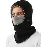 Ezovino Balaclava Ski Mask Neck Gaiter For Men & Women, Windproof Warm For Motorcycle Skiing Winter Blue At Men's Clothing Store