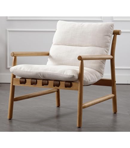 SAFAVIEH Home Collection Munro Sungkai ACH1005B - Sedia in legno e pelle intrecciata (completamente assemblata