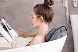 Simply Serene Luxury Bath Pillow 4D Air Mesh Head Neck Back Support 6 Suction view 8