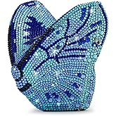 JW PEI Women's Paisley Crystal Butterfly Clutch