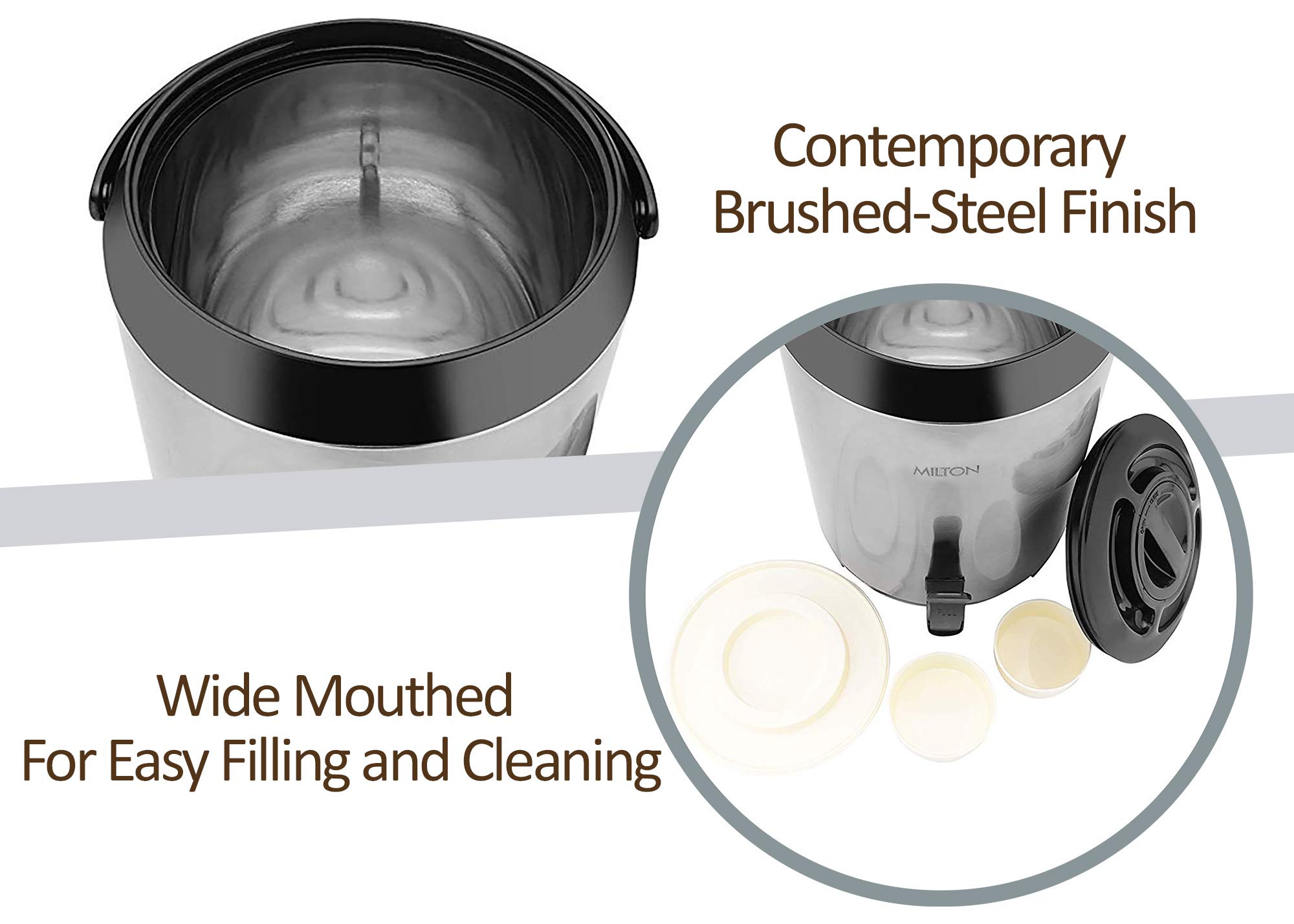 milton steel water jug