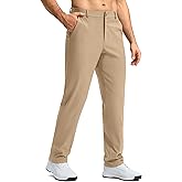 Mens Golf Pants 30"/32"/34" Stretch Dress Pants Quick Dry Casual Slacks Work Business Trousers for Men with Pockets