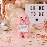 JEWSUN Funny Emotional Support Crocheted Bachelorette Favors Gift 