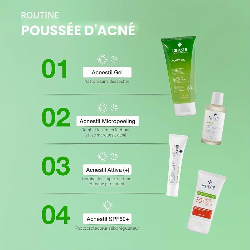 Acnestil Gel Anti-Imperfecciones, pieles mixtas o grasas con tendencia acneica, 200 g