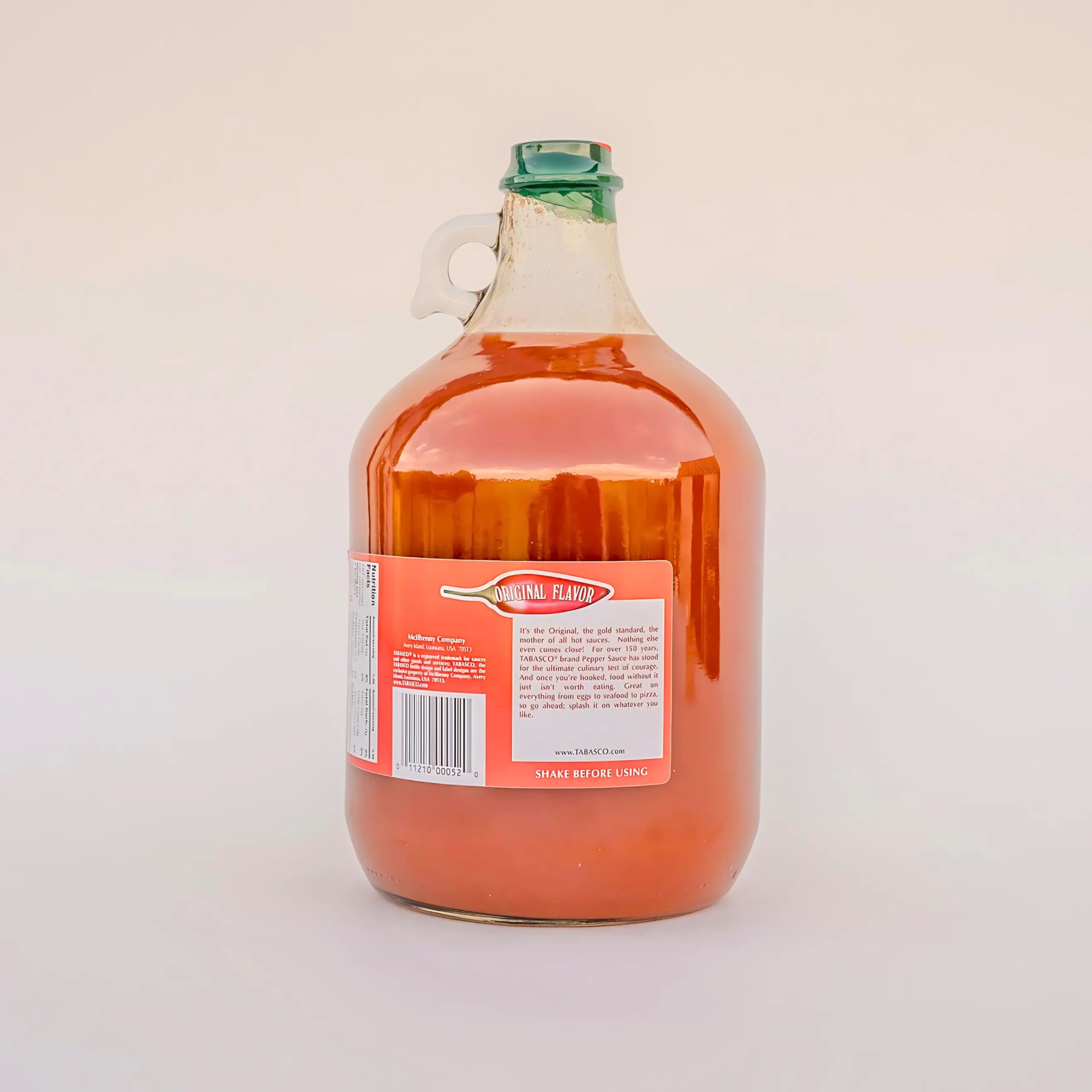 TABASCO® Original Red Pepper Sauce (3,8L, 1 Gallone) – Authentischer TABASCO-Geschmack für echte Fans – Perfekt für Küche, Events und scharfe Speisen 6