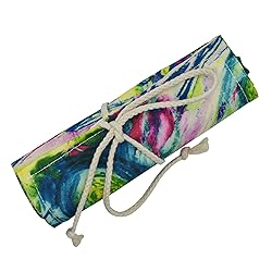 Maydahui Canvas Colored Pencil Roll Wrap 24/48/72