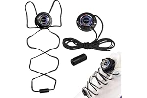 Shoes Laces No Tie,Rotating Buckle Lacing String,Knob Style Shoe Laces - for Men Women Youth Travel Home School Sports Campin