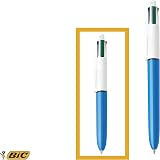BIC 4 Colours Pen Pack Original Mini Four-Color Retractable Ballpoint Set view 5