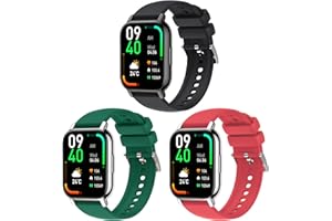 Harikiri Bands Compatible with Fitpolo smart watch IDW13/IDW16/IDW19,22mm Silicone Strap for Woneligo W13,Veryfit IDW19,TOOBUR IDW26/IDW20/IDW16,FITVII HM57/HM78/H56,RUIMEN D1/H1 for Smartwatch