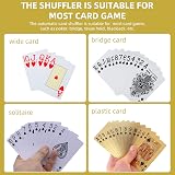 ZONJIE Automatic Card Shuffler 2 Decks Battery Operated Poker Shuffler view 5