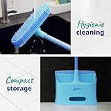 Spontex Catch & Clean Indoor Rubber Broom Dustpan Set Pet Hair Removal view 6
