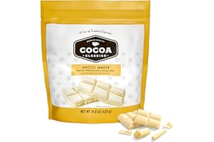 Cocoa Classics Arctic White Cocoa Mix, Hot Chocolate, Made with Nonfat Milk, Just Add Hot Water, Make Hot or Iced Cocoa, Gluten Free, 14.8 oz Pouch (Pack of 1)