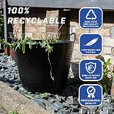 Faithfull Black Polyethylene Flex Tub 28 Litre Capacity view 6