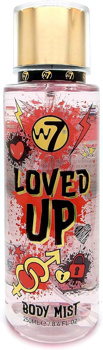 W7 Loved Up Body Mist Fragrance Spray for Skin - 100ml