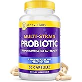 InnovixLabs Multi Strain Probiotics for Women & Men - Probiotic Supplement - 50 Billion CFU - Gut Health, Immune Support, Digestion, Lactobacillus Acidophilus, Prebiotics and Probiotics, 60 Capsules
