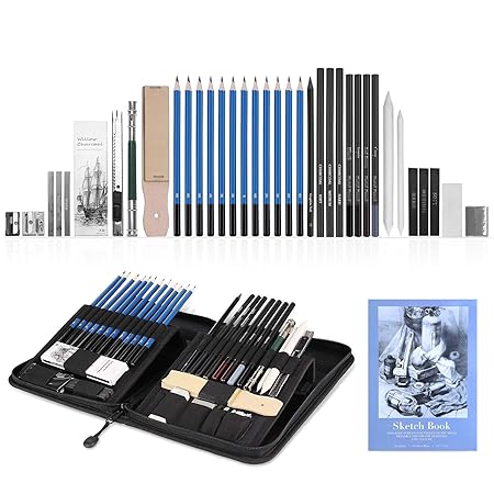 Hb 40 Pezzi Matite Da Disegno Kit Matite Matite Per