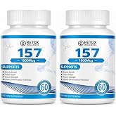 Advanced 157 Peptide Capsule Formula | 60 Capsules per Bottle | Pack of 2 | 2 Capsules Per Serving | Total 120 Capsules