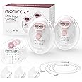 Momcozy Wearable Milk Collection Cups with Storage Bags (5 oz), Direct-to-Bag Breast Milk Bag Combo, Breast Pump Parts for Momcozy V1 Pro/V2 Pro/V1/V2 Pump & Most Electric Breast Pumps, 2 Pack