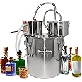 ALDKitchen Water Alcohol Distiller | Moonshine Still | Stainless Steel (2.5 Gal)