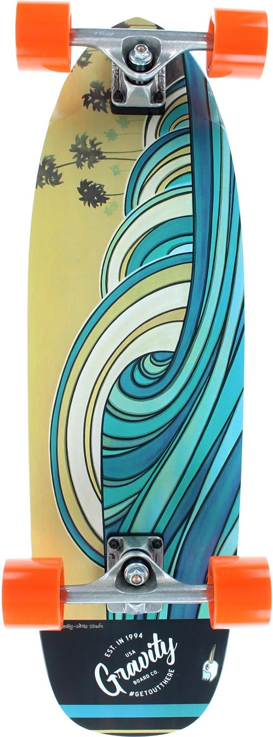 Gravity Skateboards North County 29 Complete Cruiser Skateboard - 8.75" x 29"