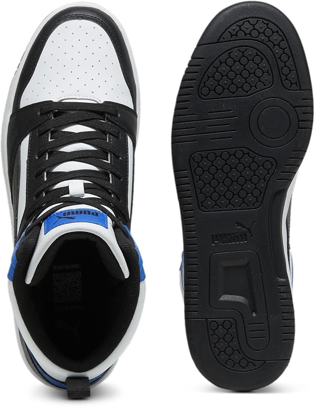 Unisex Rebound V6 Baskets, Puma Black Puma White Puma Team Royal, 44 EU — photo 6 sur 8