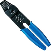 Hozan Crimping Tool (For Open Barrel Type Contact) Crimping Pliers Die Part with Steps, Thin Finish AWG #28 - #14 P-706