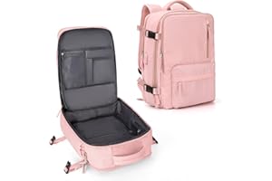 WONHOX Large Travel Backpack Carry on Flight Approved Laptop Work Business Backpack for Women Men Mochila de Viaje