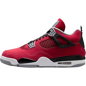 Air Jordan 4 Retro Men's Shoes (Fire Red/Black/Cement Gray/White)