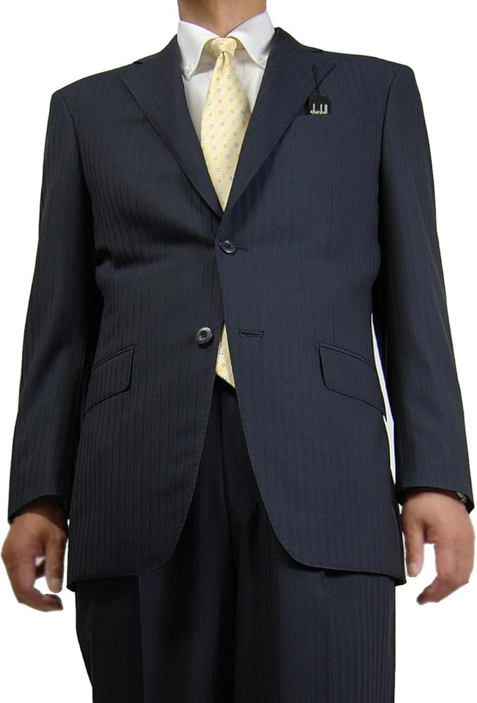 ダンヒル Dunhill メンズスーツ 春夏用 シングル スーツ ビジネススーツ ネービー 1534 1 Ab5 スーツ ビジネスウェア 通販 Amazon