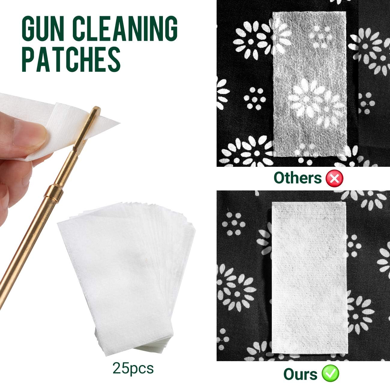 HUNTSEN Gun Cleaning Kit for Handgun Pistol Shotgun Cleaning Kit with Portable Case: Kitchen & Dining