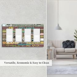 Fishing Inspirational Quote on Vintage Wooden Board