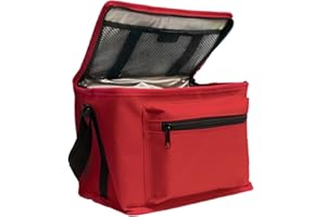 Hopkins Medical Products Specimen Transport Bag: Insulated Biohazard Cooler for Healthcare Pros and Lab Specialists, 9 Inch x 5.5 Inch x 7 Inch
