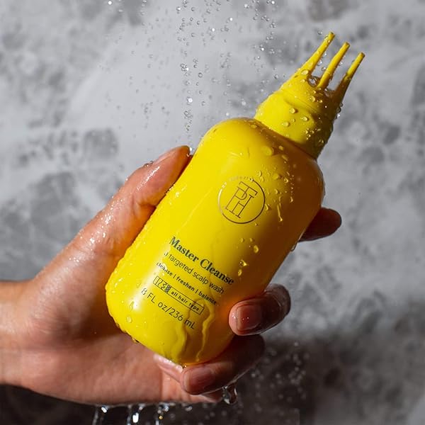 TPH BY TARAJI MASTER CLEANSE SCALP TREATMENT WASH HAIR RINSE FOR BUILDUP | WITH TEA TREE OIL, EUCALYPTUS OIL, AND WITCH HAZEL WATER | VEGAN, SULFATE & CRUELTY-FREE | FOR WOMEN & MEN, 8 FL. OZ