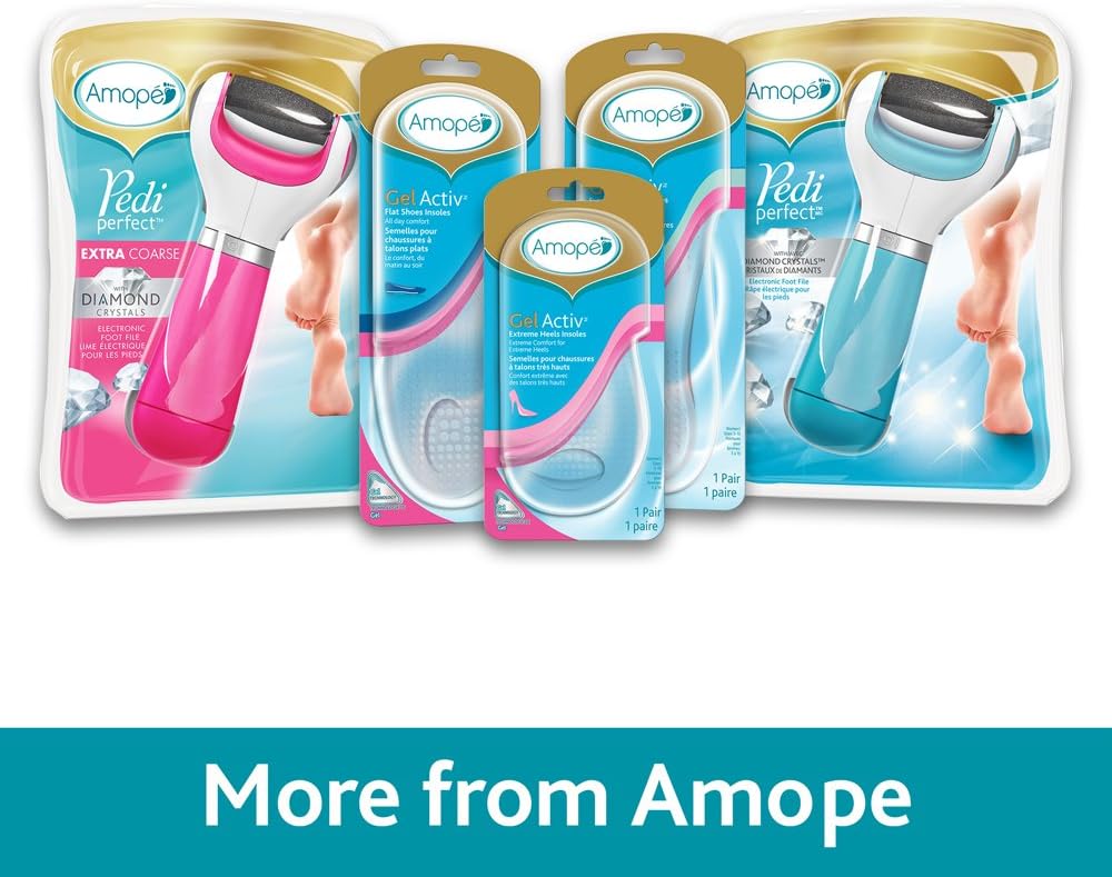 Amope Pedi Perfect Electronic Foot File Refills, Extra Coarse (Pack of 2): Health & Personal Care