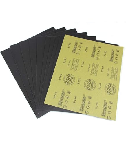 Shineboc 150 Grit Sandpaper Roll,3-2/3" Wide 11 Yard