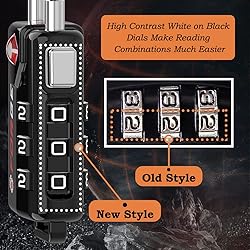 TSA Approved Cable Luggage Locks, Re-settable