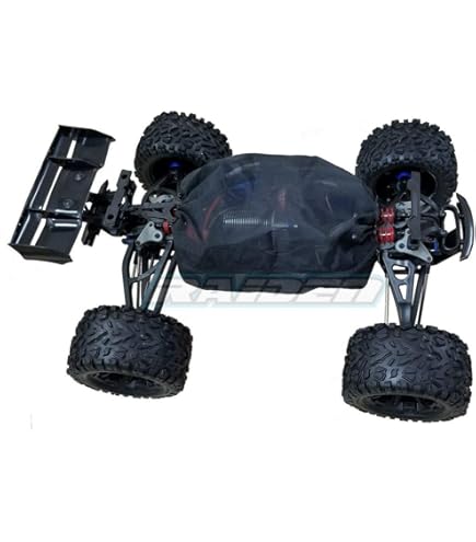CrazyRacer Protezioni In Acciaio Inox (2 Pezzi) Per TRAXXAS 1/10 E-REVO Summit Revo 3.3