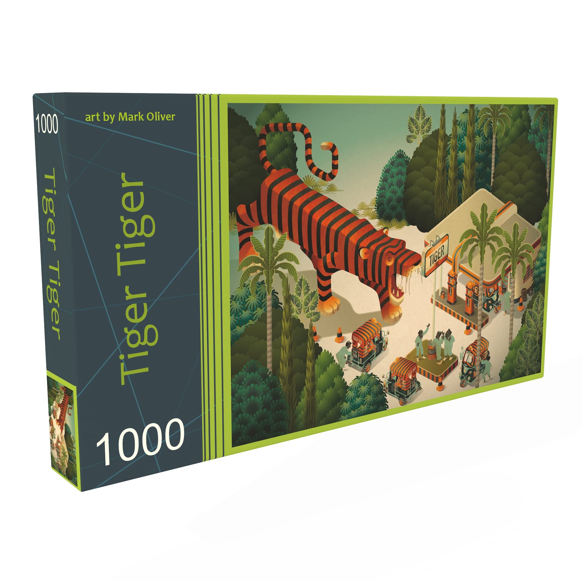 Gorgeous Games Premium Jigsaw Puzzles for Adults | Abstract Jigsaw Puzzle for Adults | Jigsaws for Adults | Awesome Xmas Jigsaws | For Him, For Her (Tiger Tiger, 1000)