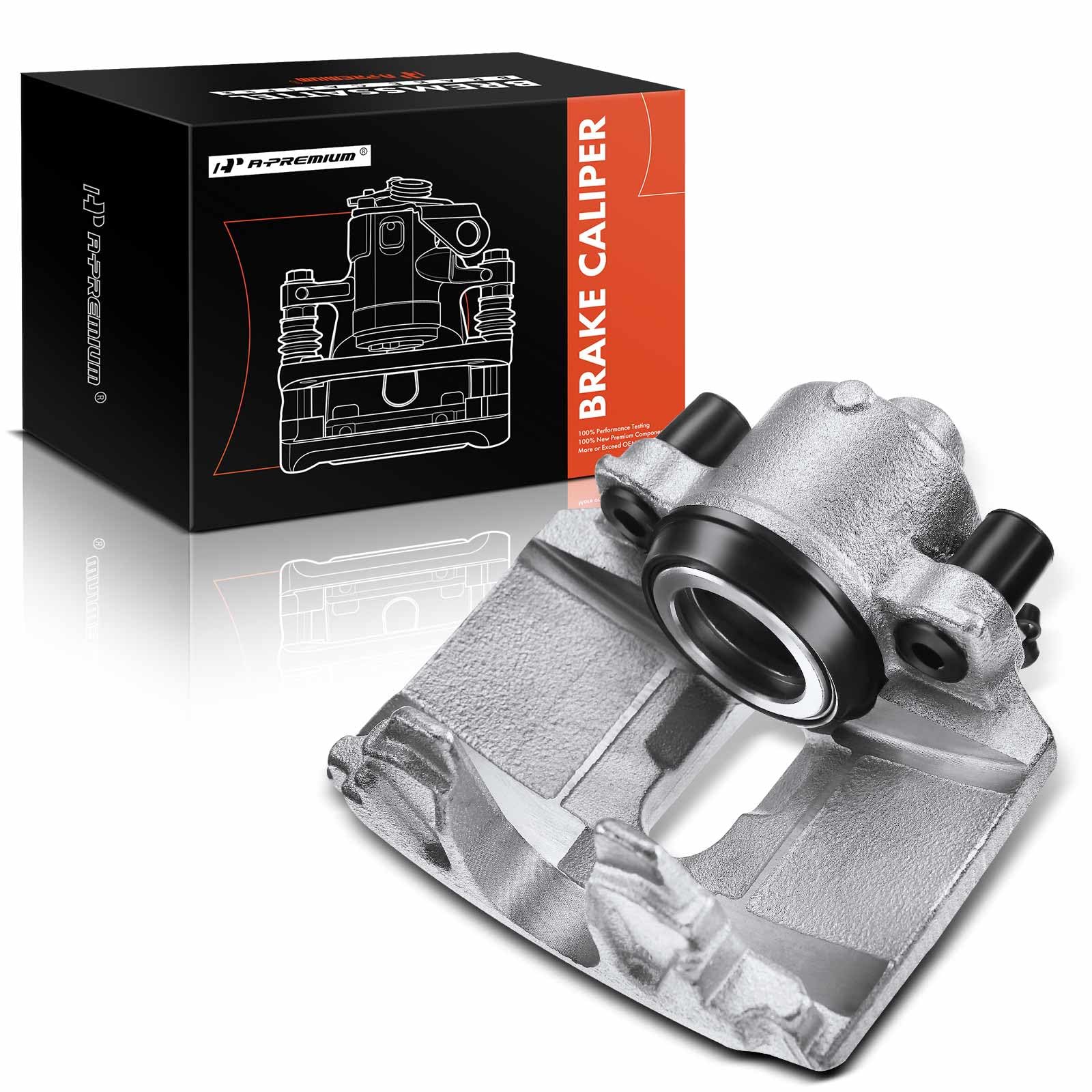 Photo 1 of A-Premium Disc Brake Caliper Assembly Compatible with Select Audi Mand Volkswagen Models - A1 11-13, A3 10-13, Beetle 12-19, Bora 05-10, Golf 10-14, For Jetta 05-18, Rabbit 06-09 - Front Left Driver