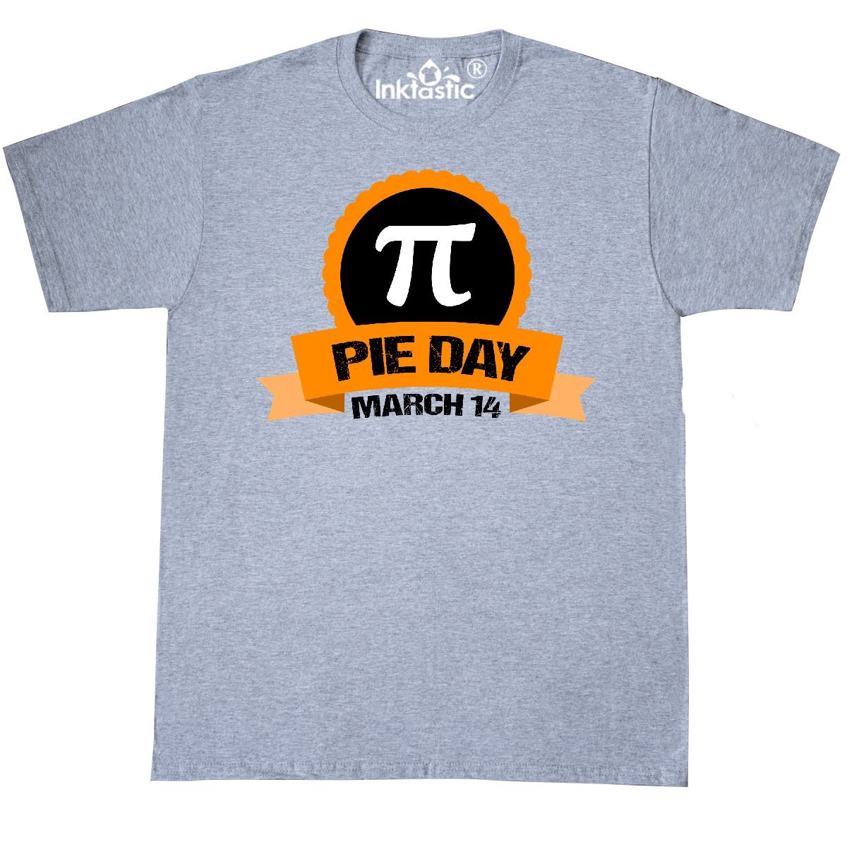 Inktastic Pi Day With Banner T Shirt Xxx Large Athletic Heather